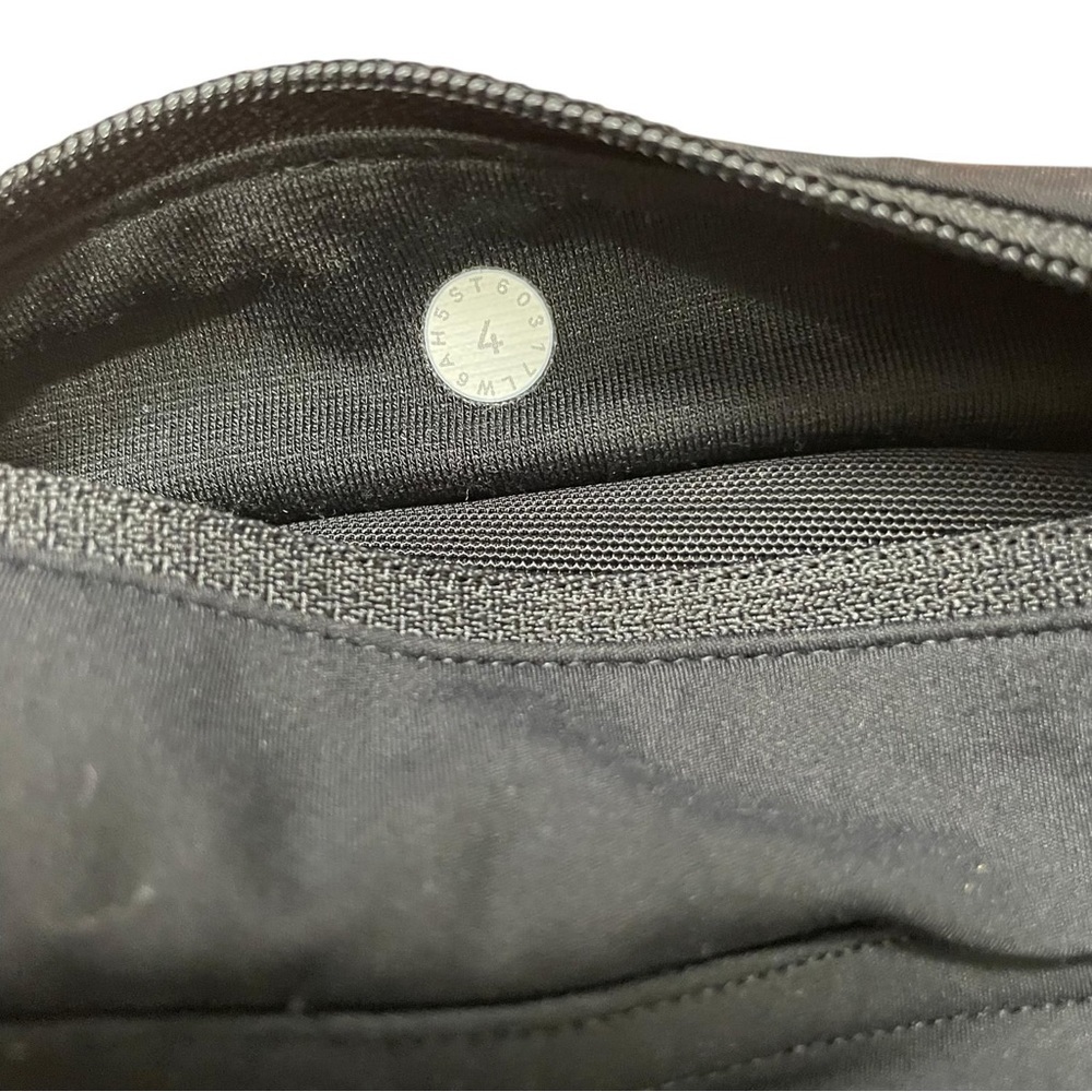 Lululemon Break Free Crop Nulux 17" Leggings Black Size 4 Running Gym Sports - Picture 15 of 16